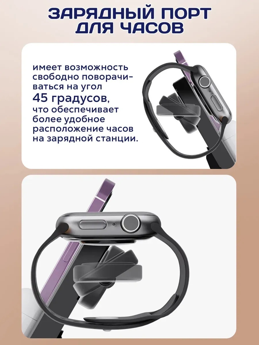 Зарядная станция USB Type-C LARKO P120 — фото 6