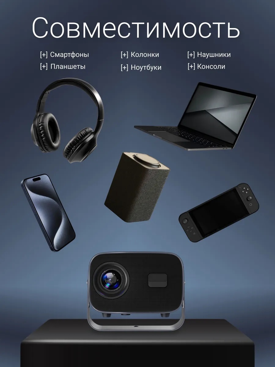Проектор для домашнего кинотеатра LARKO Home cinema — фото 7