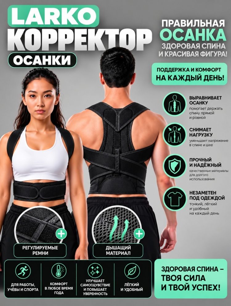 Корректоры осанки LARKO