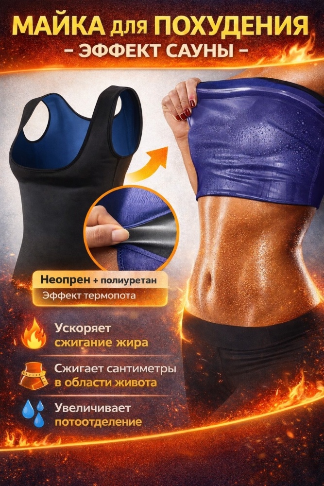 Женская майка Larko сауна