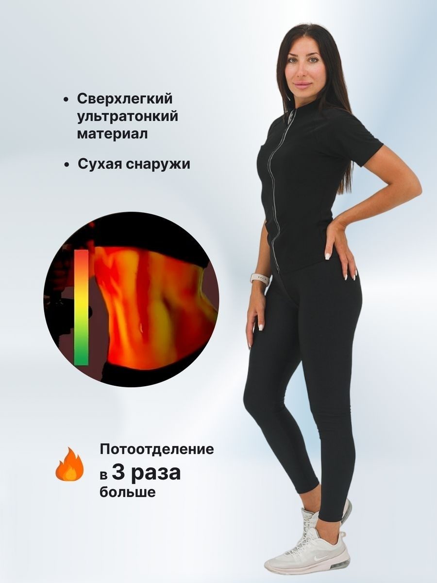 Футболка сауна женская LARKO — фото 7