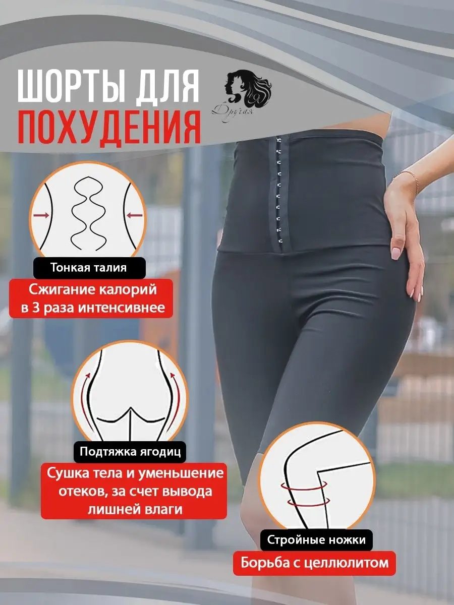 Бриджи для похудения с эффектом сауны LARKO — фото 7