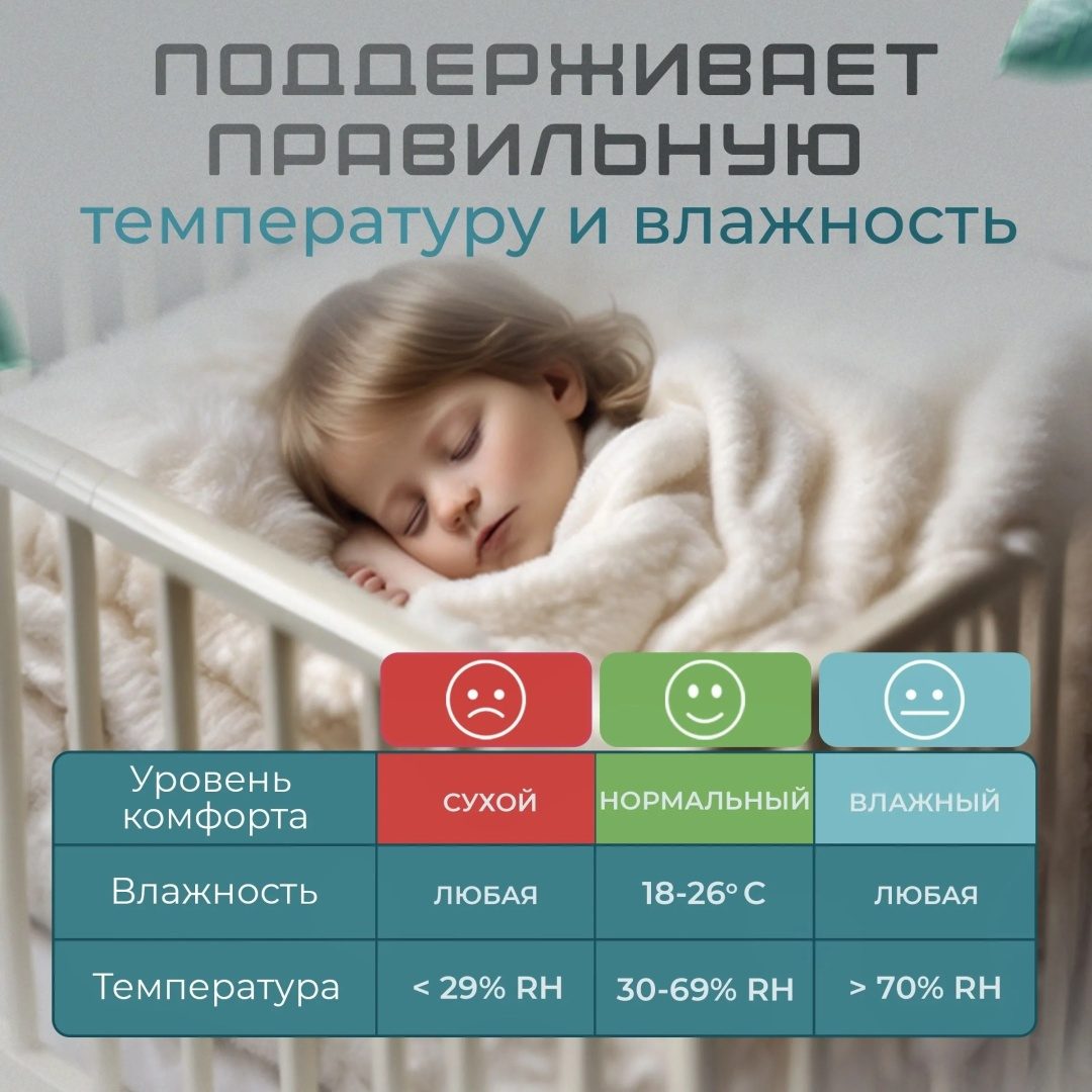 Гигрометр цифровой настенный LARKO — фото 5