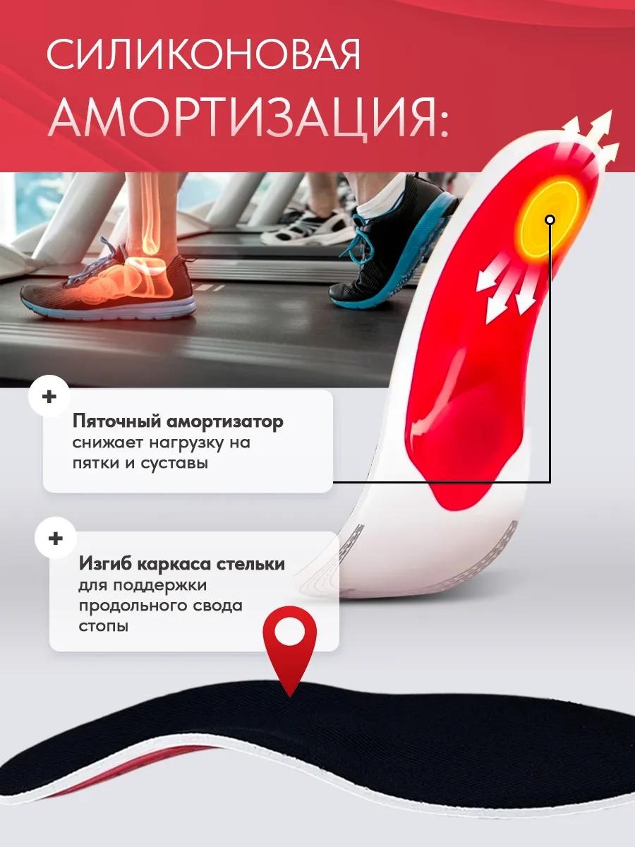 Ортопедические стельки для спортивной и рабочей обуви LARKO — фото 5