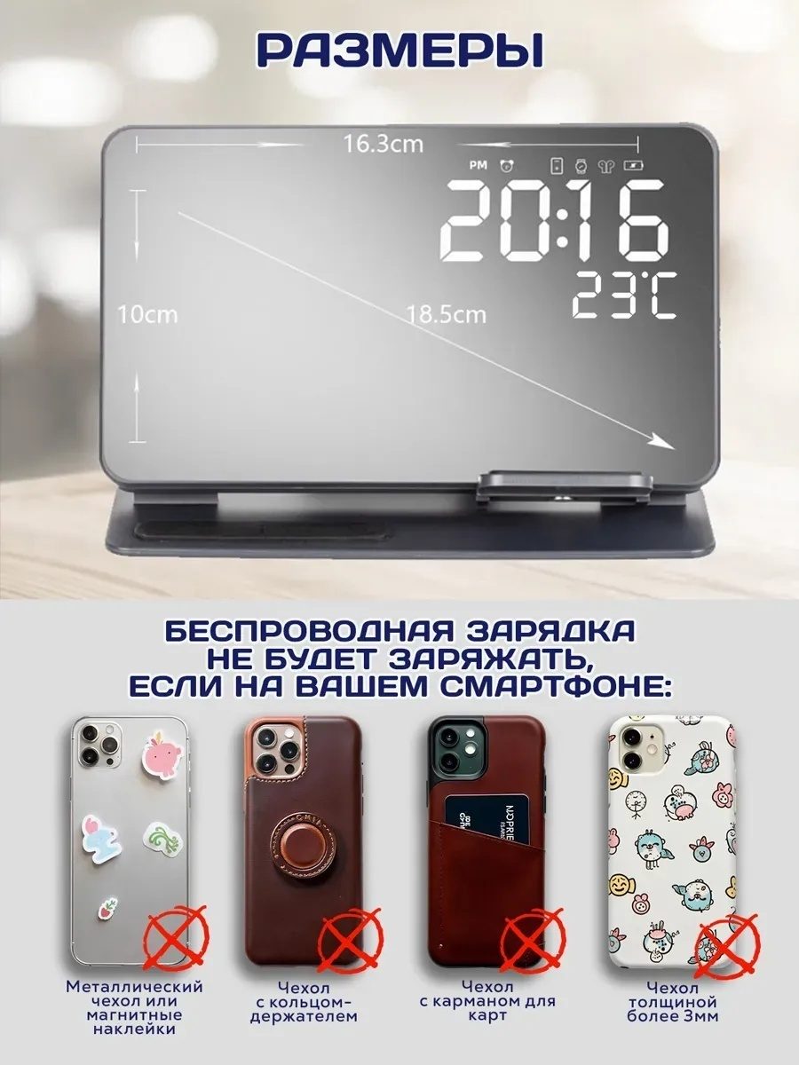 Зарядная станция USB Type-C LARKO P120 — фото 8