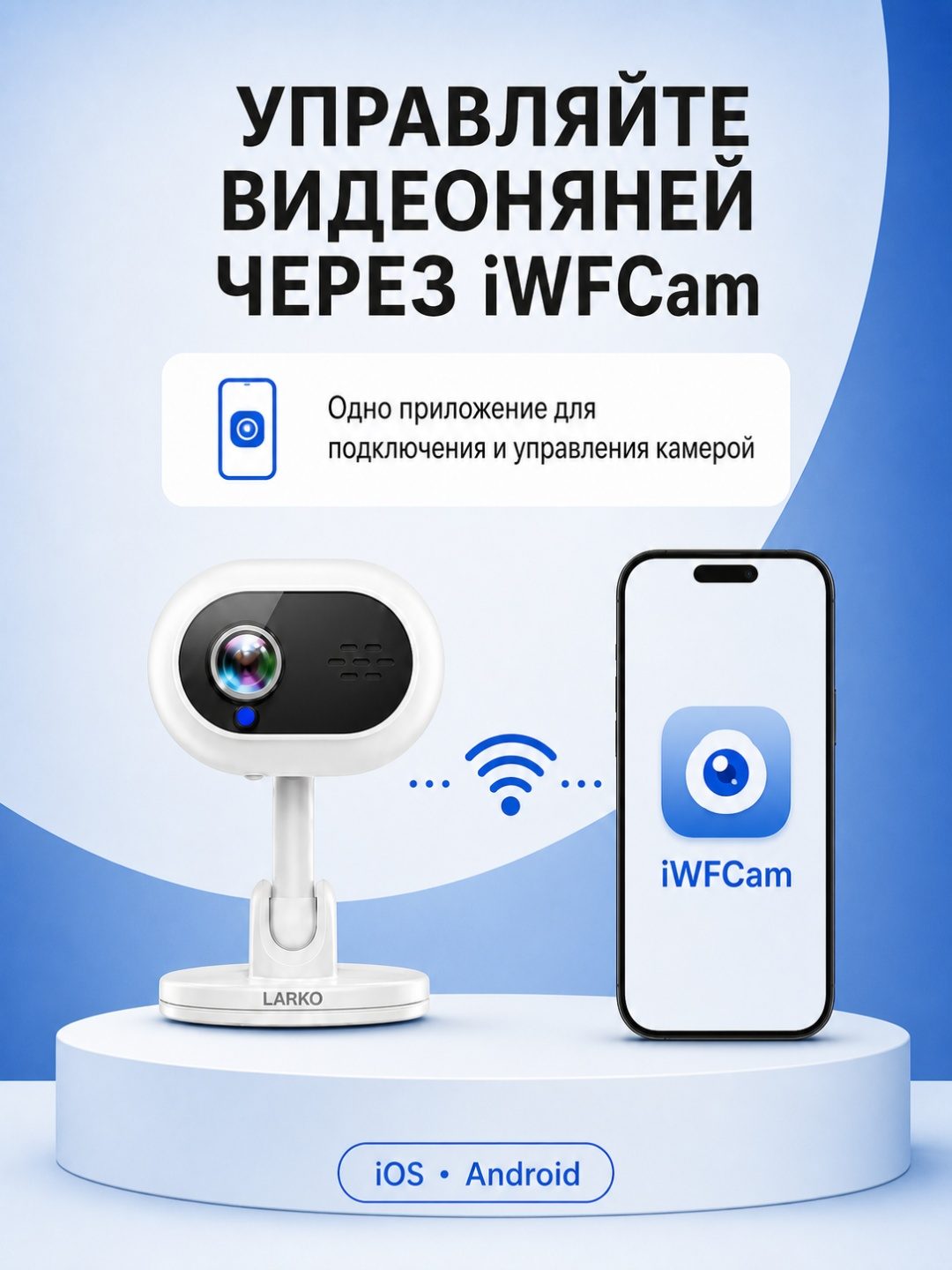 Видеоняня LARKO Smart Camera A4 — фото 7