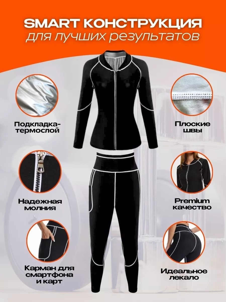 Костюм с эффектом сауны для похудения LARKO Suit04 — фото 2