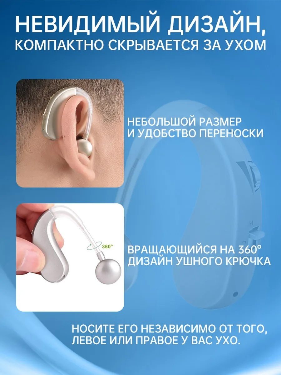 Усилитель звука заушный LARKO Z-01 — фото 6