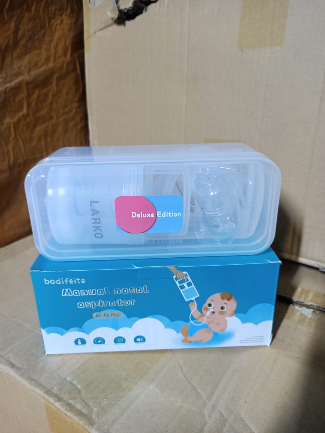 Аспиратор LARKO Nasal aspirator вакуумный — фото 4