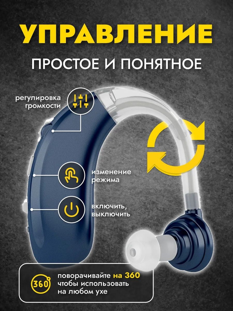 Усилитель звука заушный LARKO Z-002 — фото 5