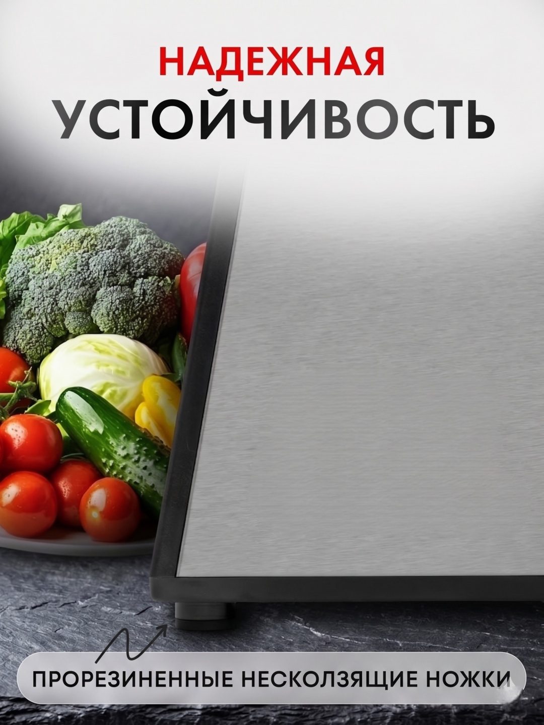 Мясорубка LARKO MeatMaster, нержавеющая сталь — фото 5