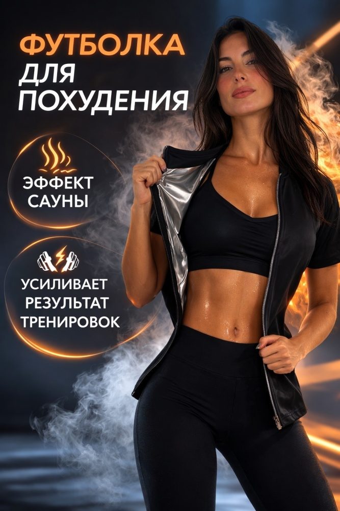 Футболка сауна женская LARKO