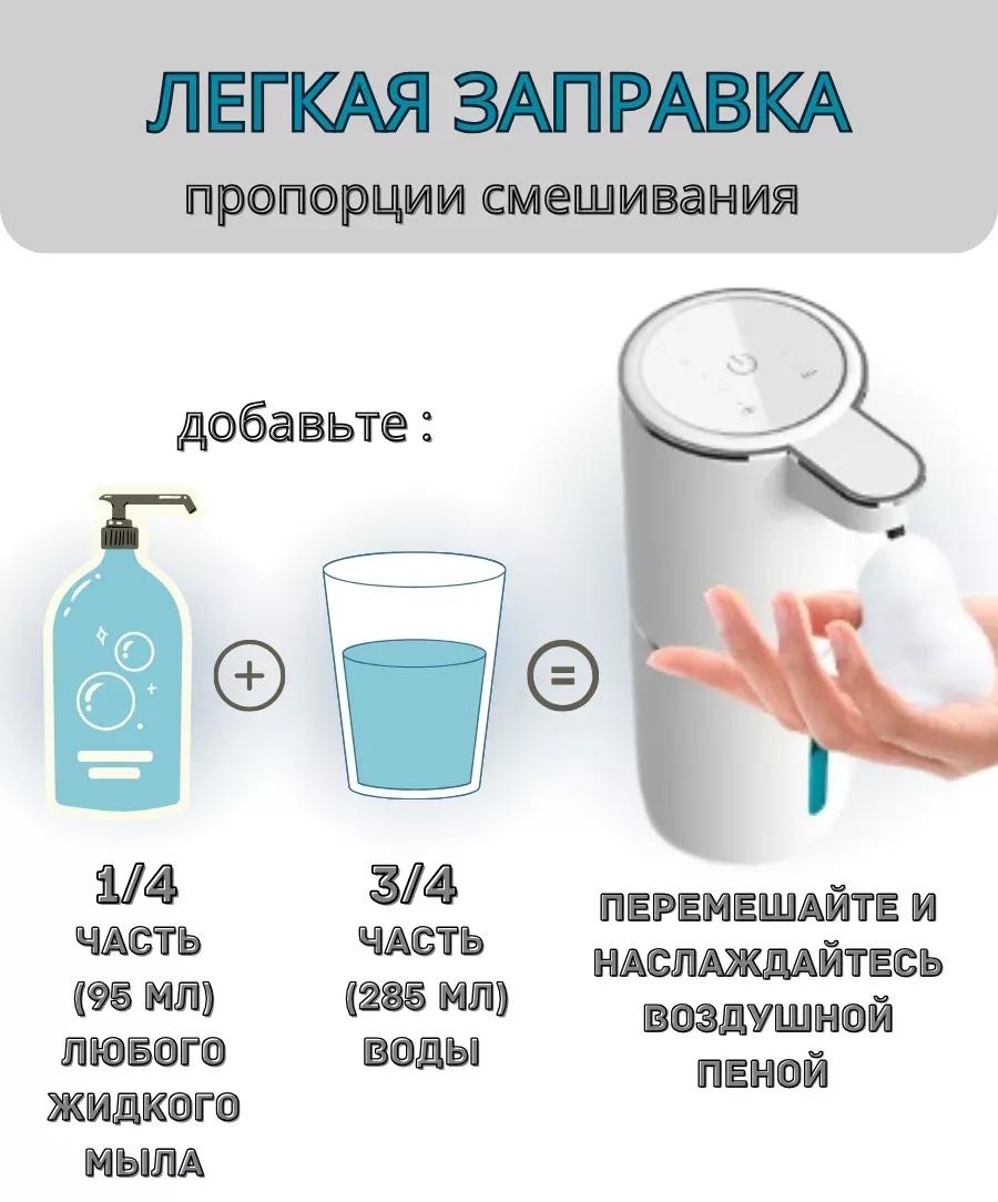Диспенсер для жидкого мыла LARKO LARKO AUTOMATIC Диспенсер Дозатор для жидкого мыла — фото 4