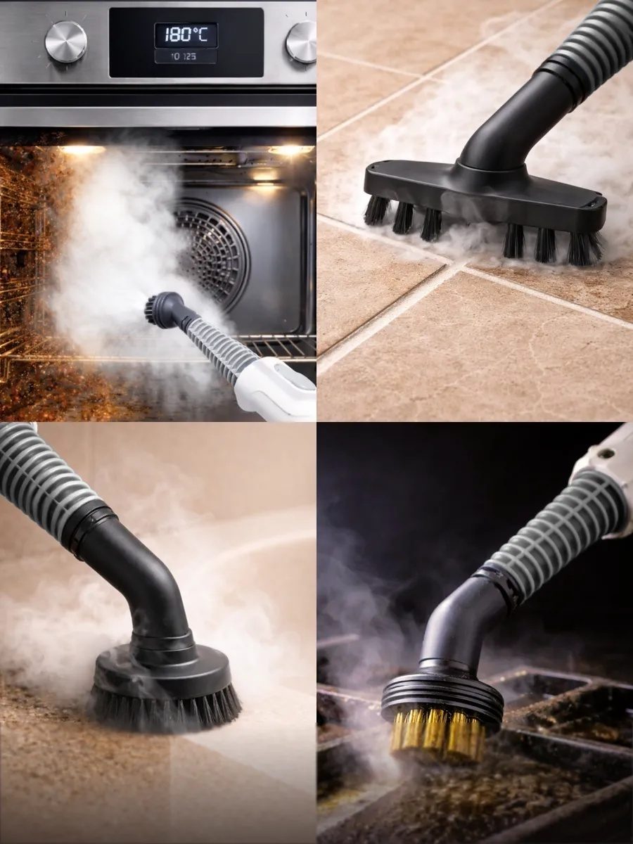 Пароочиститель с регулировкой пара LARKO Steam Cleaner Multi Pro YLM1002 — фото 2