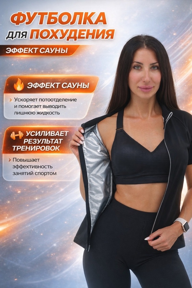 Футболка LARKO женская сауна