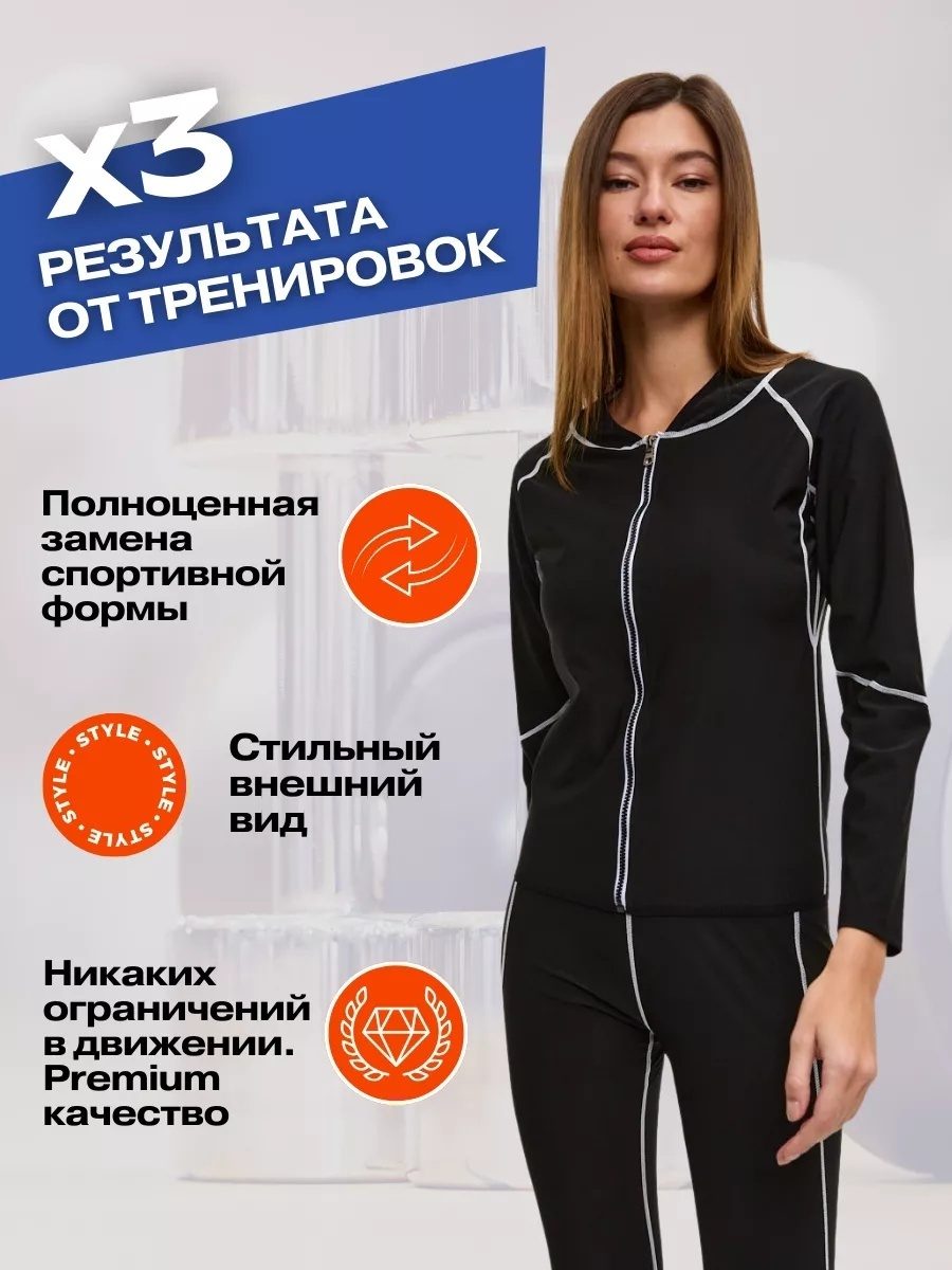 Костюм с эффектом сауны для похудения LARKO Suit04 — фото 3